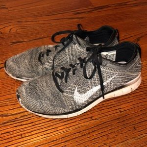 Nike free 5.0 flyknit, size 8